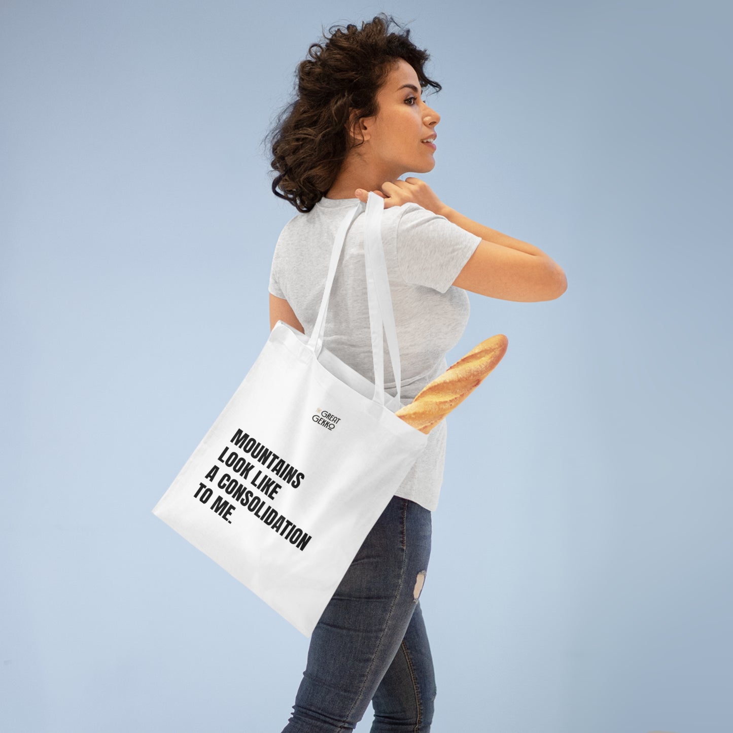 "Mountains Look Like a Consolidation to Me" – Technical Analysis Tote Bag