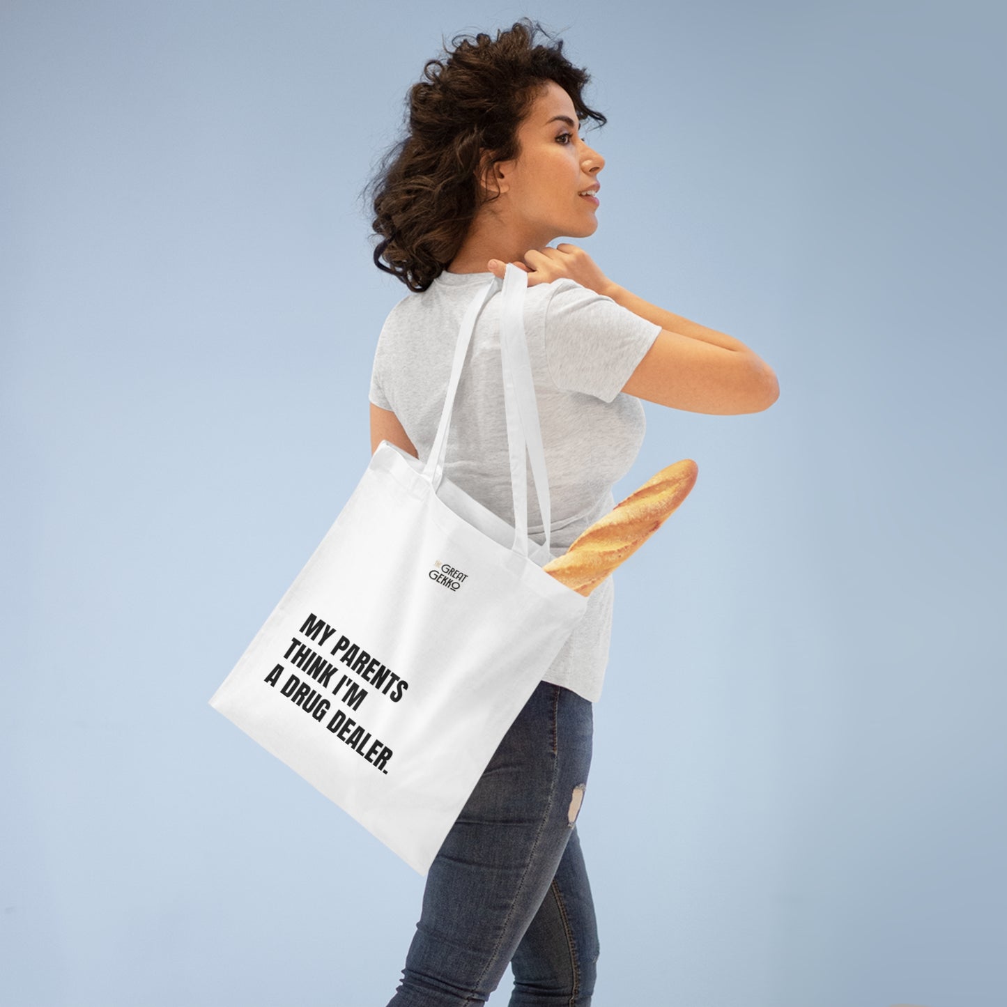 "My Parents Think I'm a Drug Dealer" – Funny Trader & Finance Tote Bag