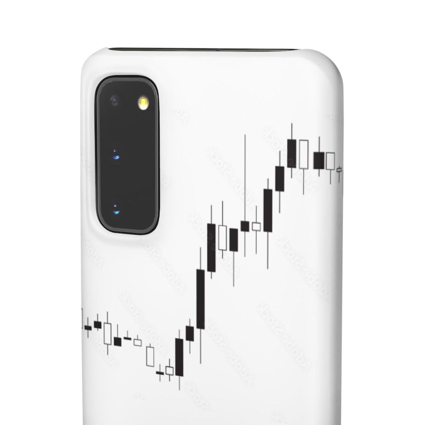 "I Buy and Sell Candles" – Crypto & Stock Market Phone Case