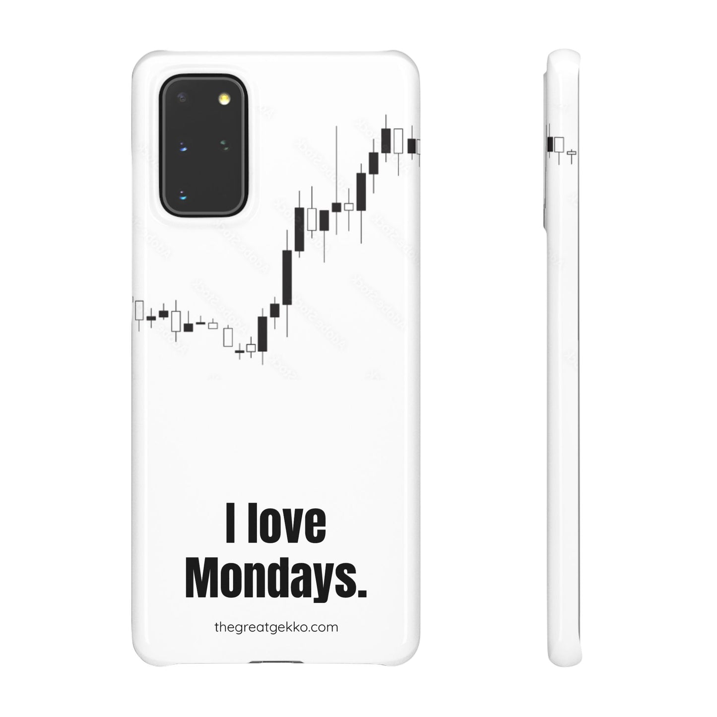 "I Love Mondays" – Stock Market Open Enthusiast Phone Case
