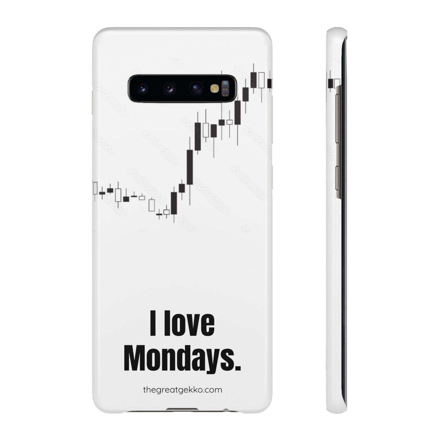 "I Love Mondays" – Stock Market Open Enthusiast Phone Case