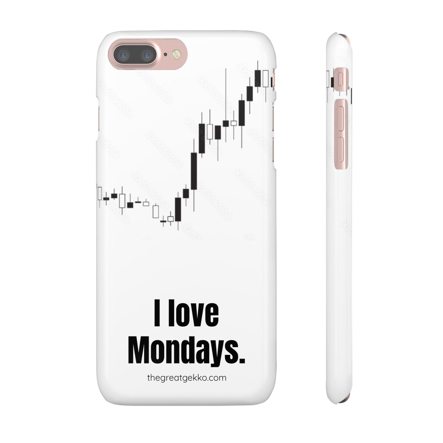 "I Love Mondays" – Stock Market Open Enthusiast Phone Case