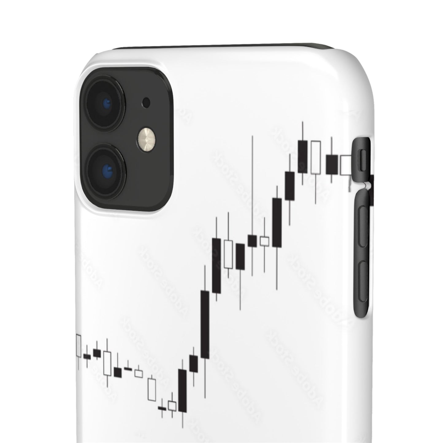 "I Buy and Sell Candles" – Crypto & Stock Market Phone Case