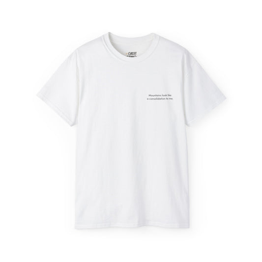 "Mountains Look Like a Consolidation to Me" – Funny Trader & Technical Analysis T-Shirt