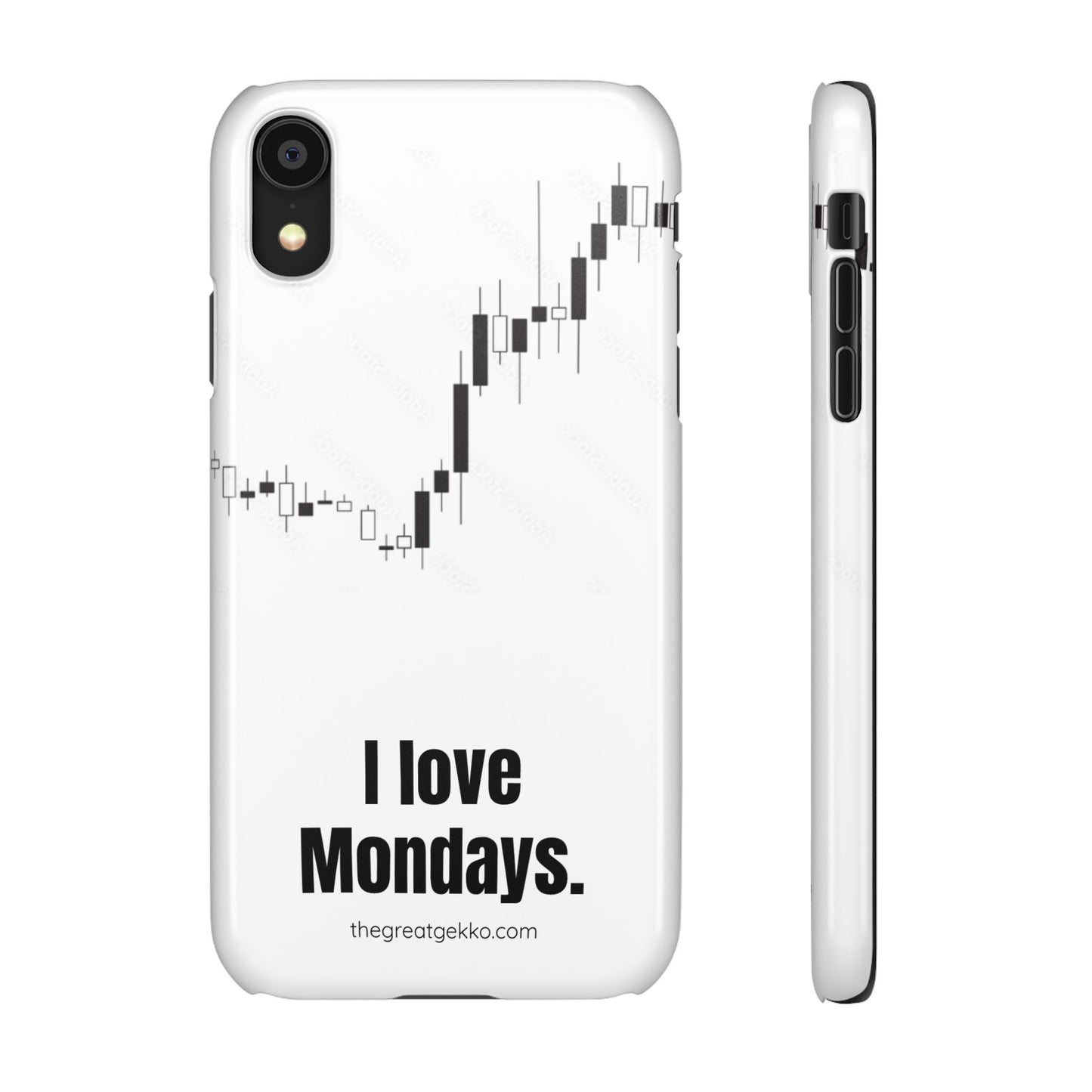 "I Love Mondays" – Stock Market Open Enthusiast Phone Case