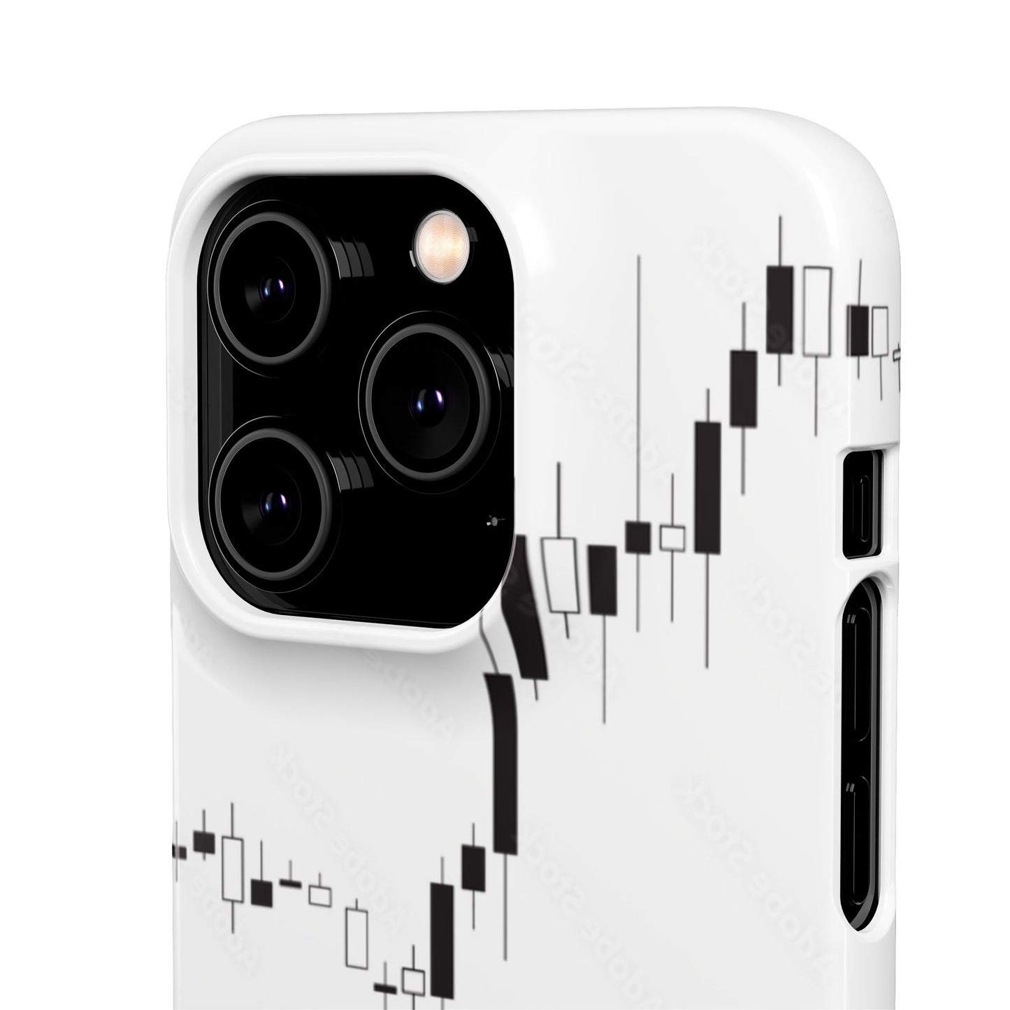 "I Buy and Sell Candles" – Crypto & Stock Market Phone Case