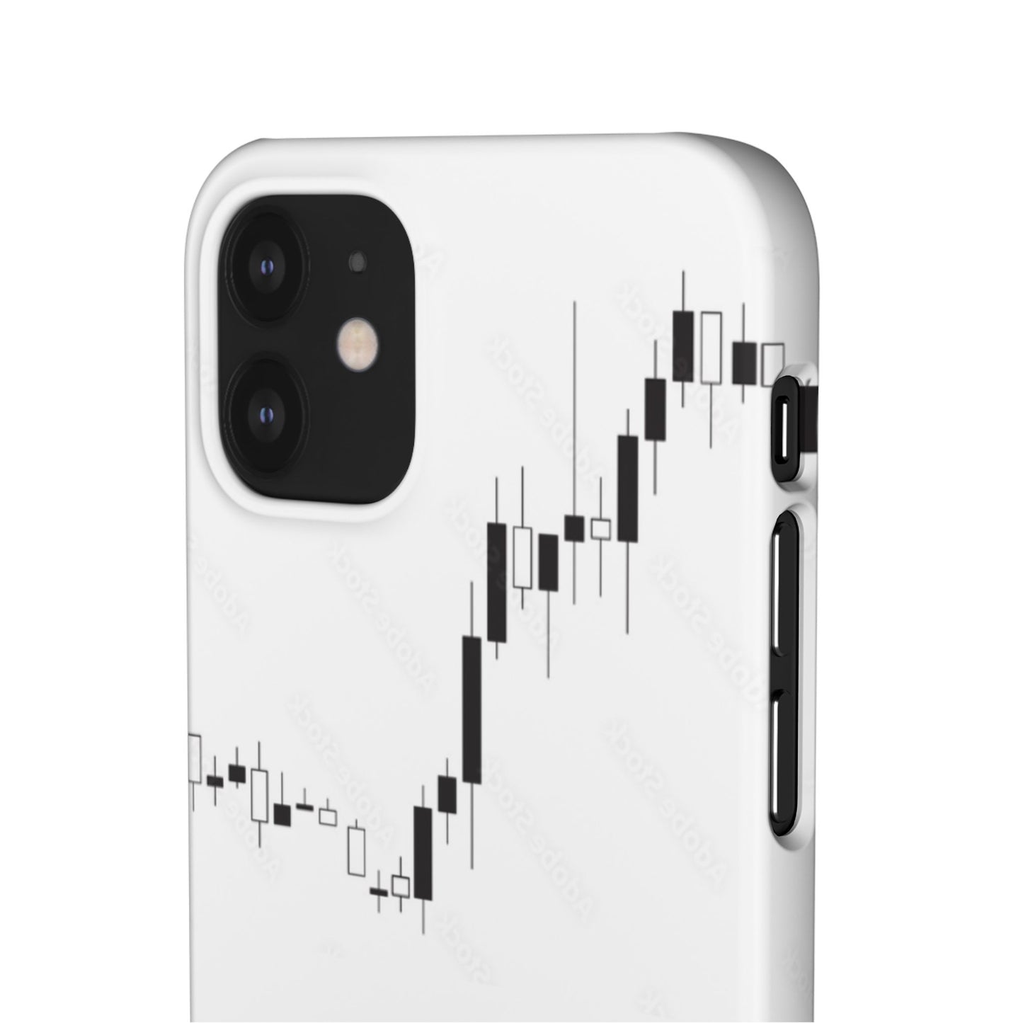 "I Buy and Sell Candles" – Crypto & Stock Market Phone Case