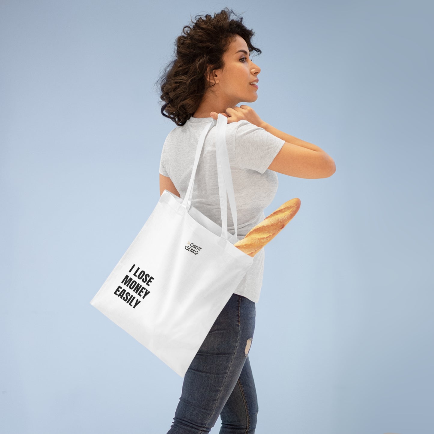 "I Lose Money Easily" – Funny Stock Market Tote Bag